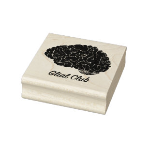 Glial Club Rubber Stamp