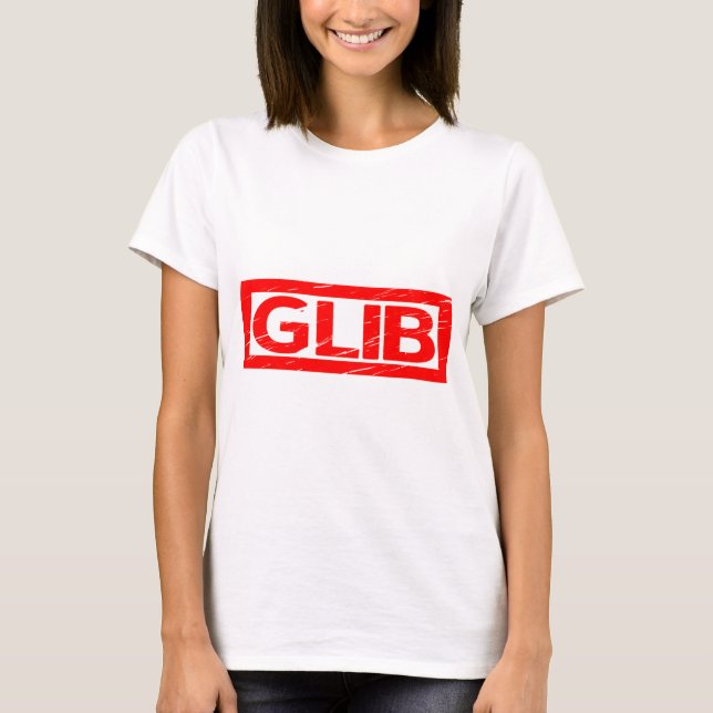 Glib Stamp T-Shirt (Front)