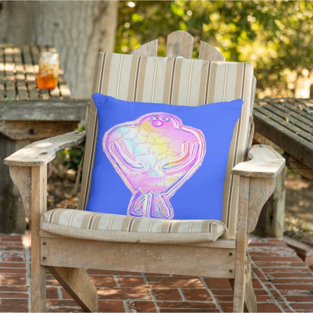 Glick the Golem Outdoor Pillow (Chair)