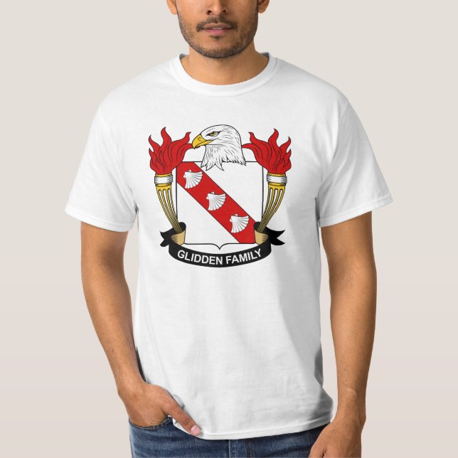 Glidden Family Crest T-Shirt (Front)