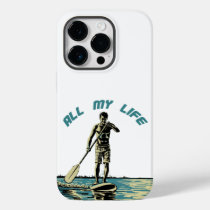 Glide, ride and surf on sup paddle board Case-Mate iPhone 14 pro case