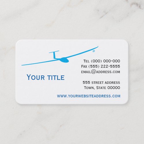 Glider Business Card