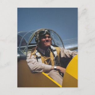 Glider Pilot, 1942 Postcard