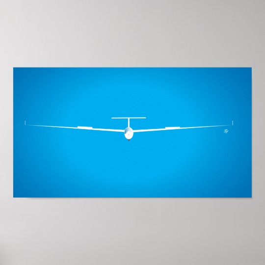 Glider Poster | Zazzle.com