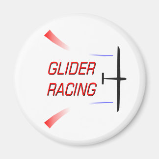 GLIDER RACING MAGNET