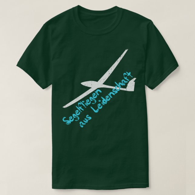 Glider soaring Glider pilot 2  T-Shirt (Design Front)