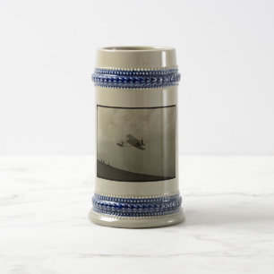 Glider Test Flight Aviation Wright Brothers Beer Stein