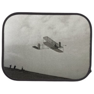 Glider Test Flight Aviation Wright Brothers Car Floor Mat