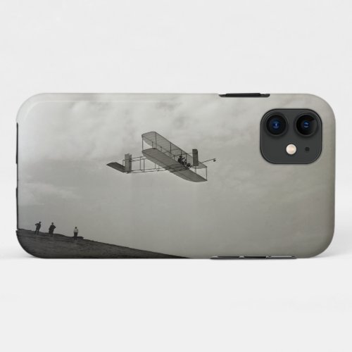 Glider Test Flight Aviation Wright Brothers iPhone 11 Case