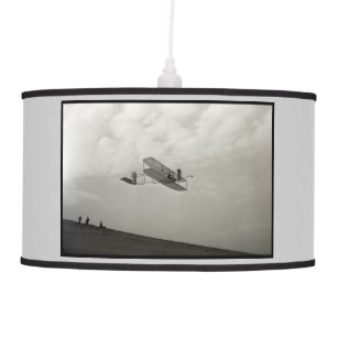 Glider Test Flight Aviation Wright Brothers Ceiling Lamp
