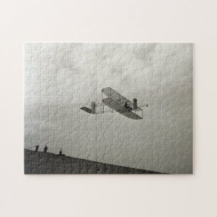 Glider Test Flight Aviation Wright Brothers Jigsaw Puzzle