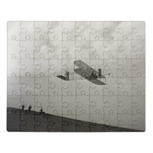Glider Test Flight Aviation Wright Brothers Jigsaw Puzzle