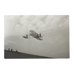 Glider Test Flight Aviation Wright Brothers Placemat