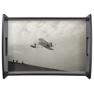 Glider Test Flight Aviation Wright Brothers Serving Tray