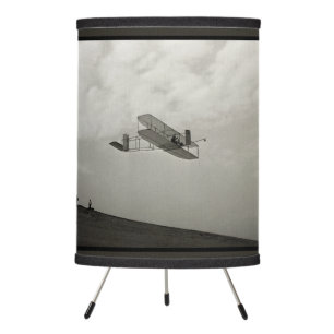 Glider Test Flight Aviation Wright Brothers Tripod Lamp