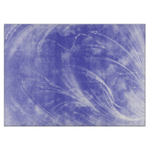 Gliding Angels Blue Cutting Board