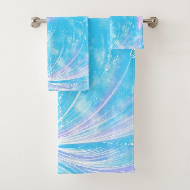 Gliding Angels – Dream Land  Bath Towel Set (Insitu)
