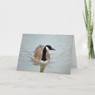 Gliding Goose Card