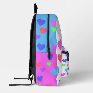 Gliding Hearts - Assorted Pastel Colors