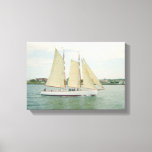 Gliding in Full Sail Canvas Wall Hanging Print