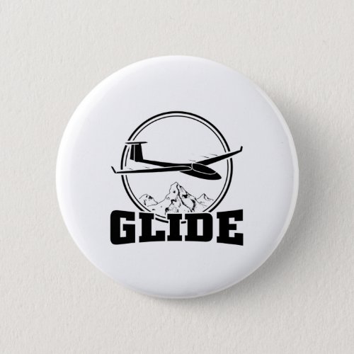 Gliding  Pilot Glider Thermals Soaring Soar Gifts Button