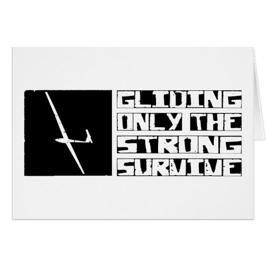 Gliding Survive Cards (Front Horizontal)