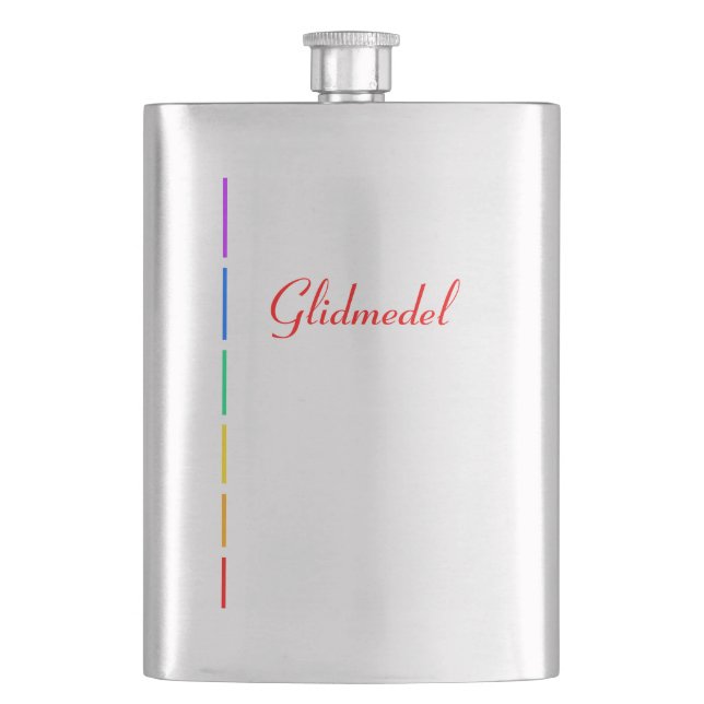 Glidmedel Flask (Front)