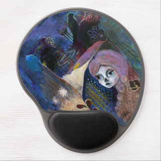 "Glimmer" gel mouse pad, Dia de Los Muertos Pad