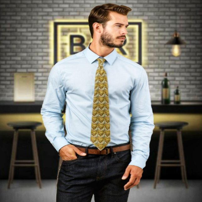 Glimmer Of Love Neck Tie (Dress for a romantic dinner, and to show your love, with this Glimmer of Love Neck Tie!)