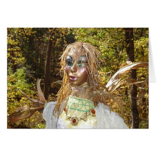 Glimmering Corn Queen Cards (Front Horizontal)