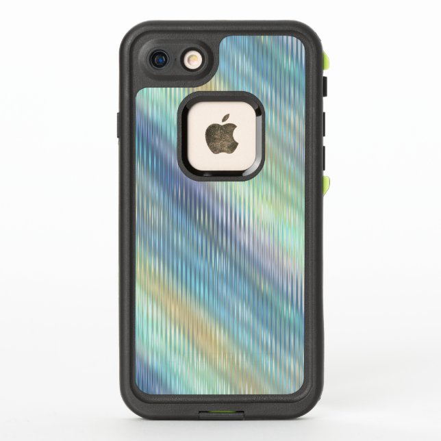 Glimmering Pastel Glass LifeProof iPhone Case (Back)