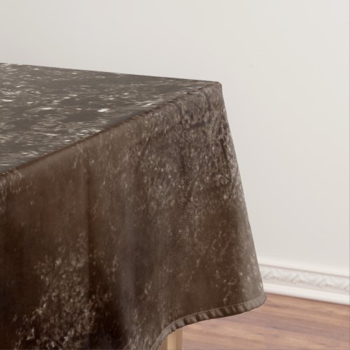 Glimmery Brown Grunge  Gorgeous Bronze Damask Tablecloth