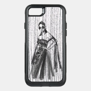 "GlimmrTech Couture" OtterBox Commuter iPhone SE/8/7 Case