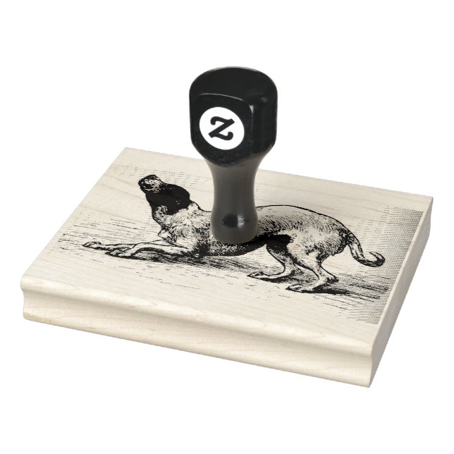 Glimpses of the Animate World: Dog Rubber Stamp (Stamp)