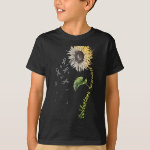 Glioblastoma Awareness Sunflower T-Shirt