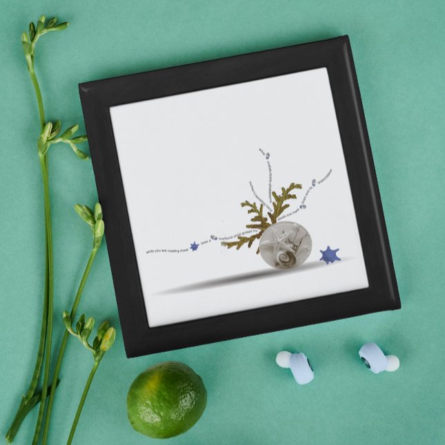 Glioblastoma tumor fighting cancer patient poem gift box (Creator Uploaded)