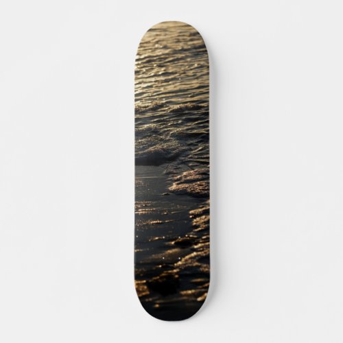 Glistening Beach Morning Skateboard