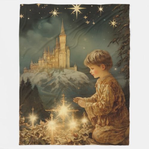 Glistening Glory Christmas Blanket 