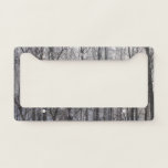 Glistening Icy Forest in Morning Light II License Plate Frame