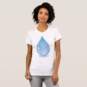 Glistening Water Drop Womens T-Shirt