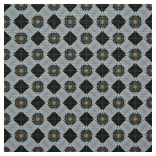 Glitch2 Black dark cyan furniture fabric