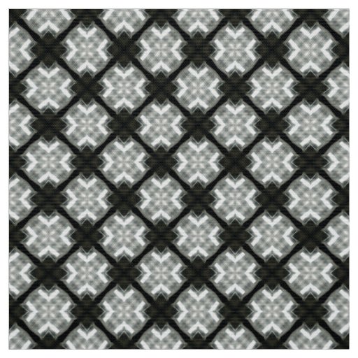 Glitch2 black gray white furniture fabric