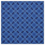 Glitch2 Blue Quilting, appliqué, and crafts Fabric