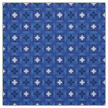 Glitch2 Blue White Furniture Fabric