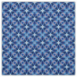 Glitch2 Blue White Furniture Fabric