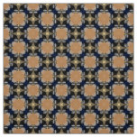 Glitch2 Brown Dark Gray tile pattern fabric