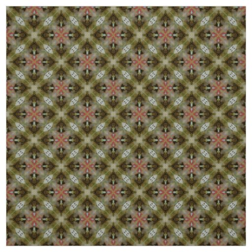 Glitch2 Brown Quilting Crafts Fabric