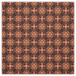 Glitch2 Brown Red Quilting crafts Fabric