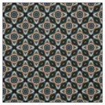 Glitch2 Dark Gray Brown tile pattern fabric