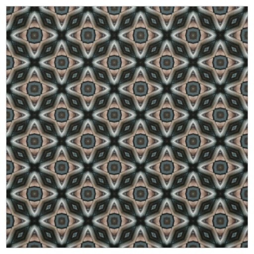 Glitch2 Dark Gray Brown tile pattern fabric